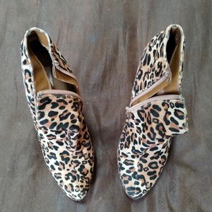 Used Nice Leopard Print Women's Boots - Size 7